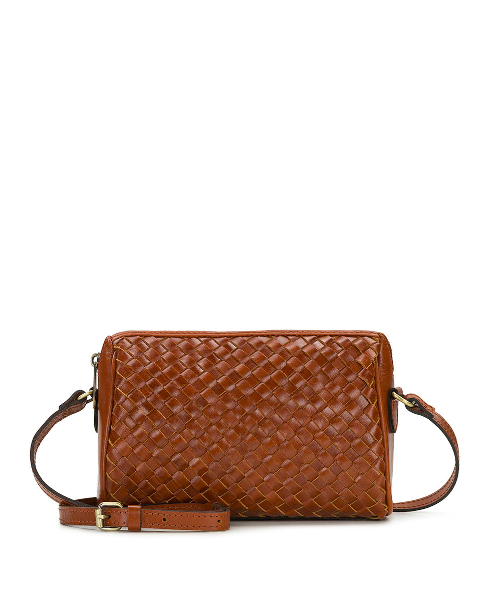 Patricia Nash Romy Crossbody - Hand Stained Woven