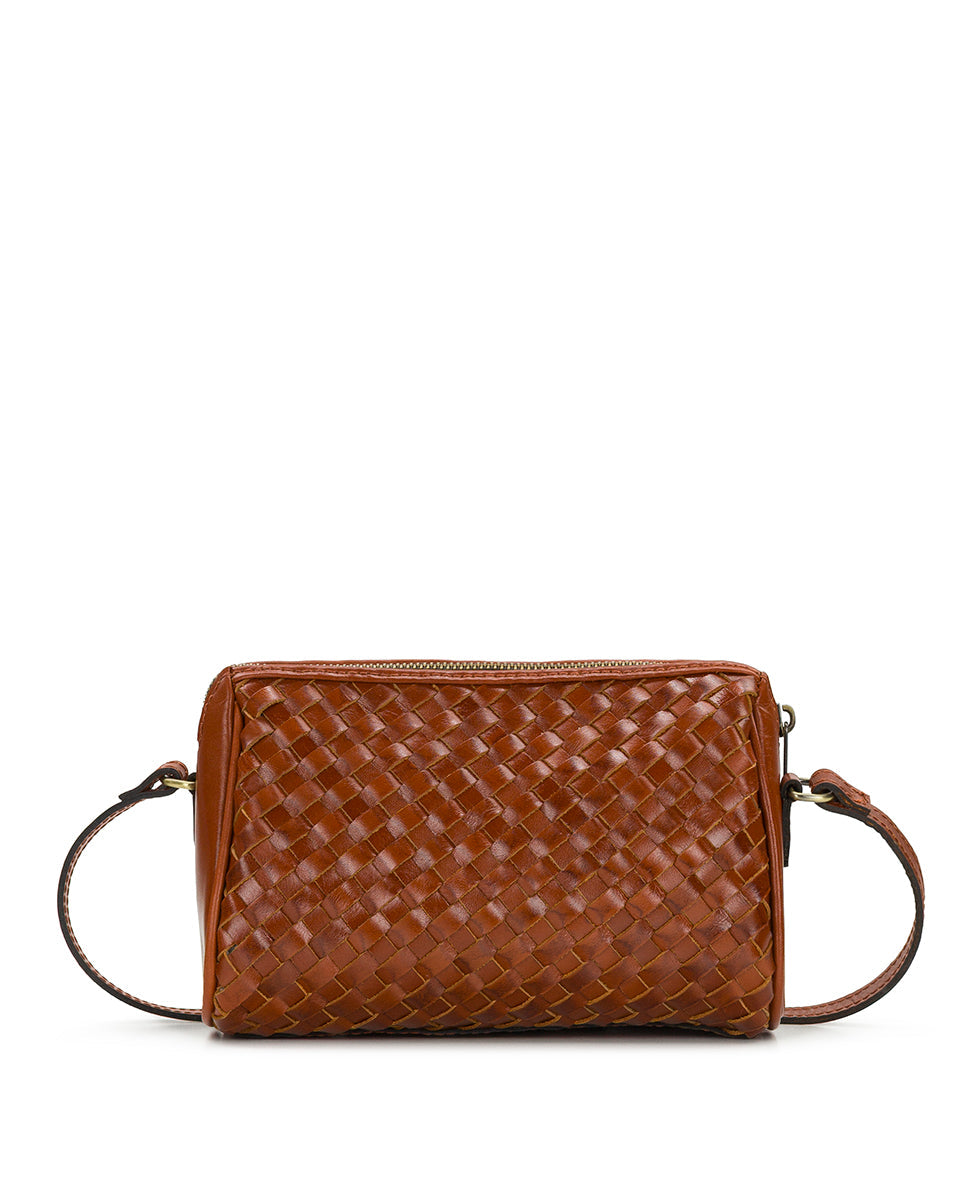 Patricia Nash Romy Crossbody - Hand Stained Woven