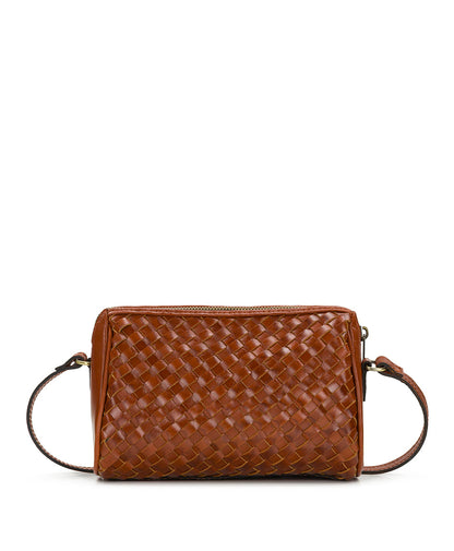 Patricia Nash Romy Crossbody - Hand Stained Woven
