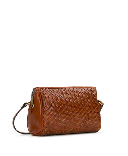 Patricia Nash Romy Crossbody - Hand Stained Woven