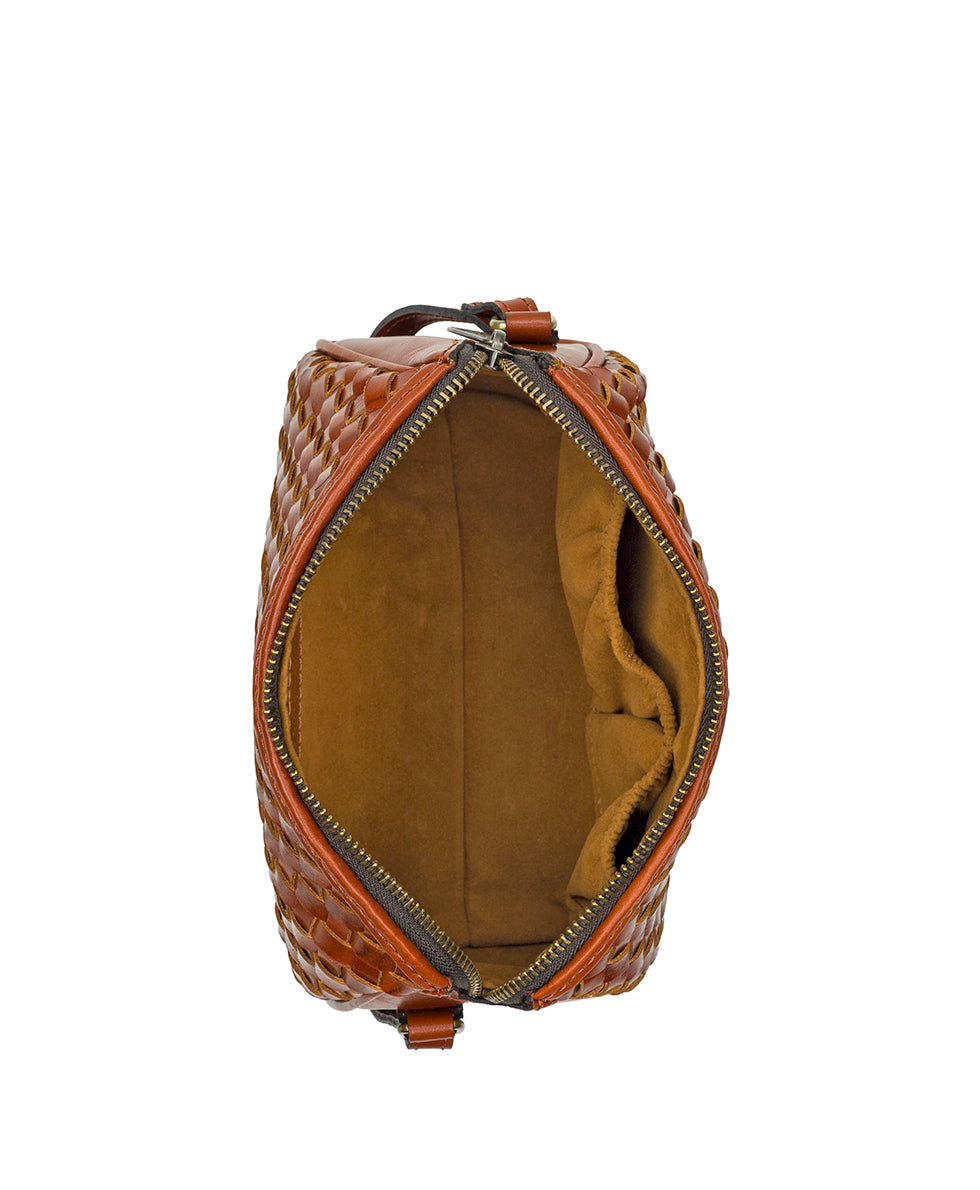 Patricia Nash Romy Crossbody - Hand Stained Woven