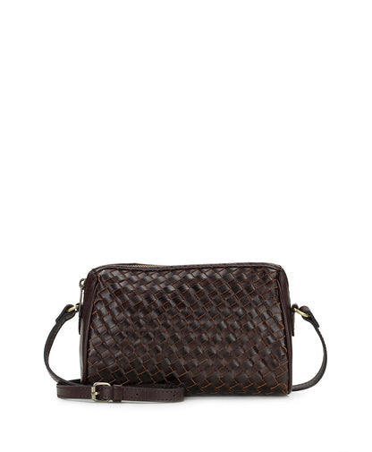 Patricia Nash Romy Crossbody - Hand Stained Woven