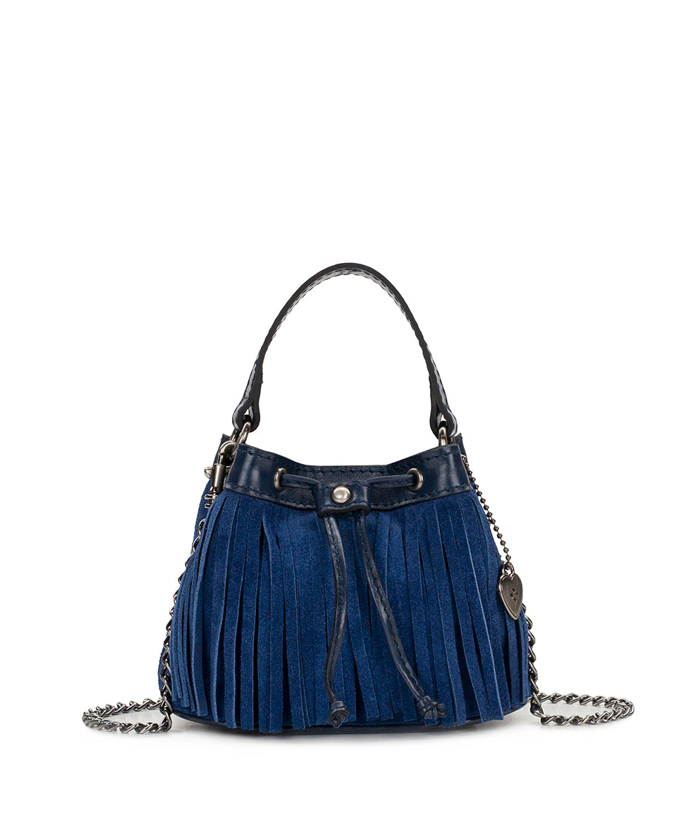 Patricia Nash Mini Elisa Chain Crossbody - Suede