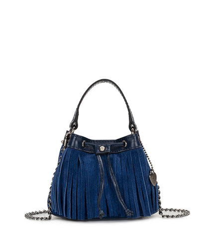 Patricia Nash Mini Elisa Chain Crossbody - Suede