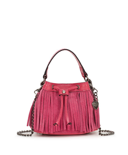Patricia Nash Mini Elisa Chain Crossbody - Suede