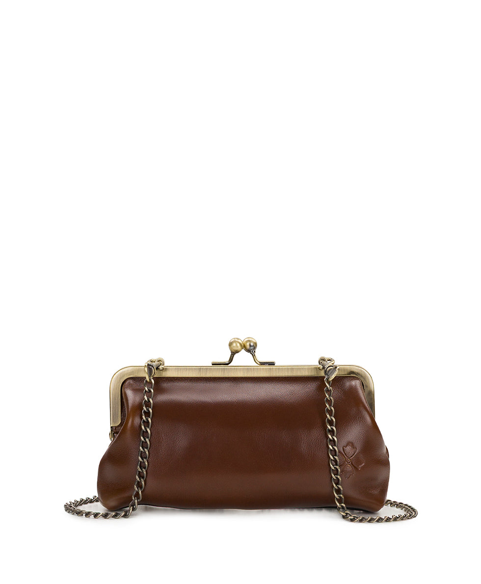 Patricia Nash Mini Potenaz Chain Crossbody - Vintage Distressed Leather