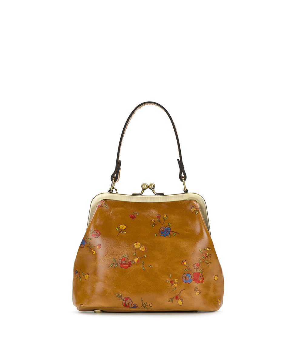 Patricia Nash Mini Laureana Chain Crossbody - Fleur de Jardin Embossed