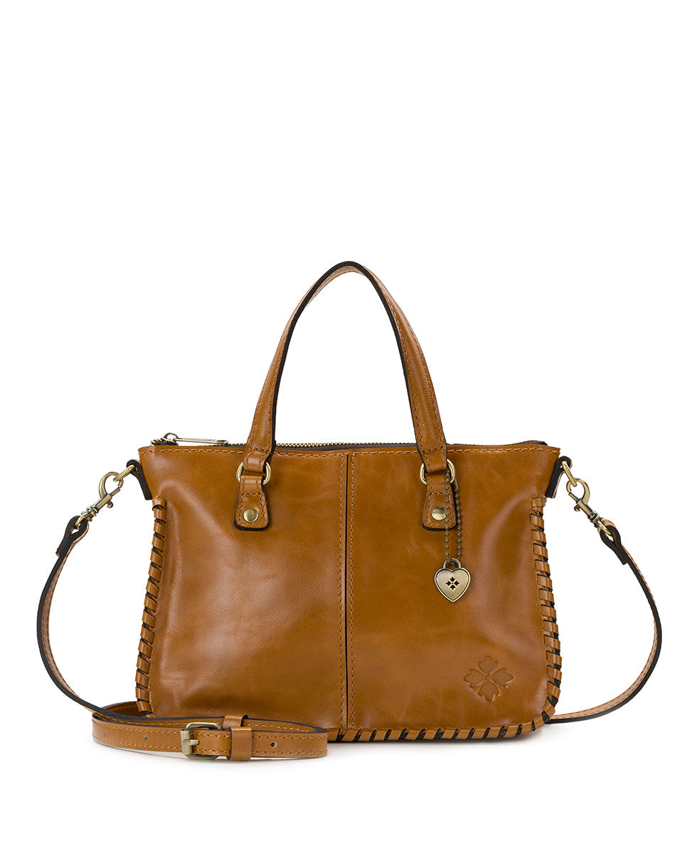 Patricia Nash Mini Briona Crossbody- Vintage Glazed Leather