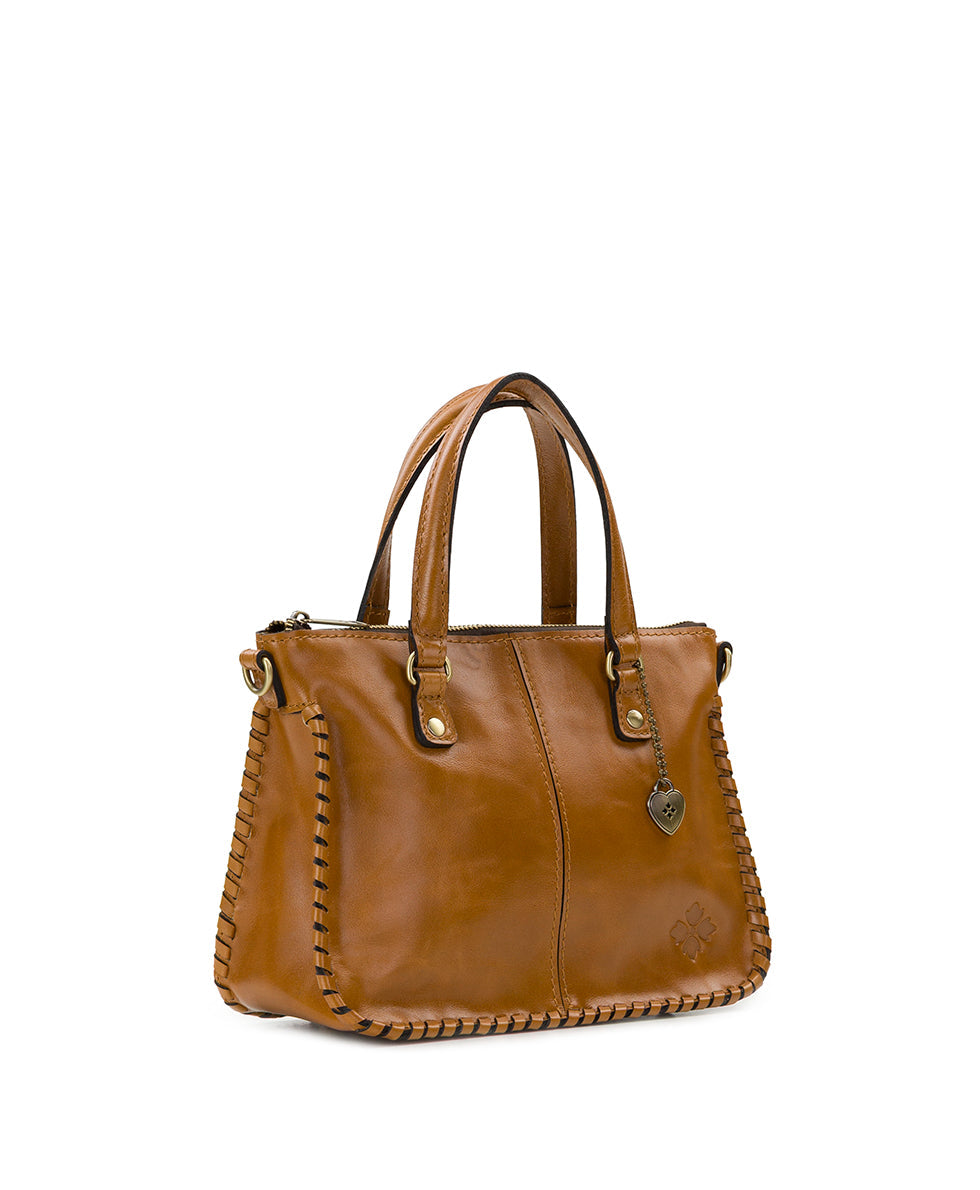 Patricia Nash Mini Briona Crossbody- Vintage Glazed Leather