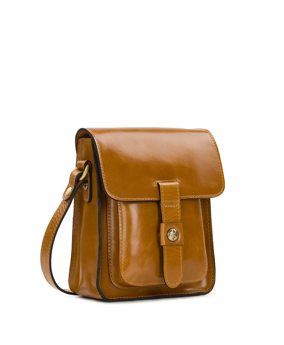 Patricia Nash Lari Crossbody - Vintage Glazed Leather