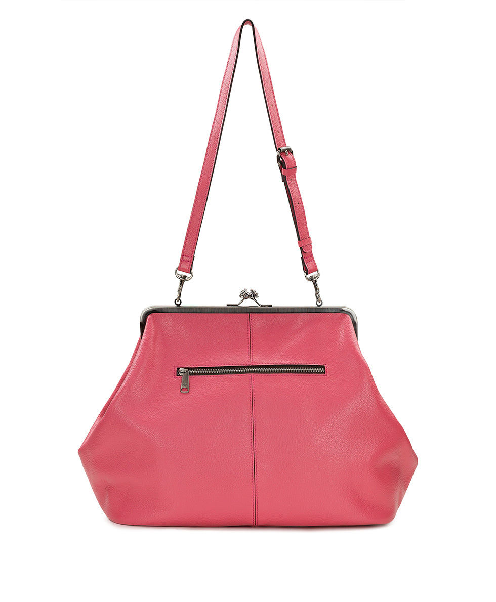 Patricia Nash Serafina Large Frame Bag - Rugged Natural Grain