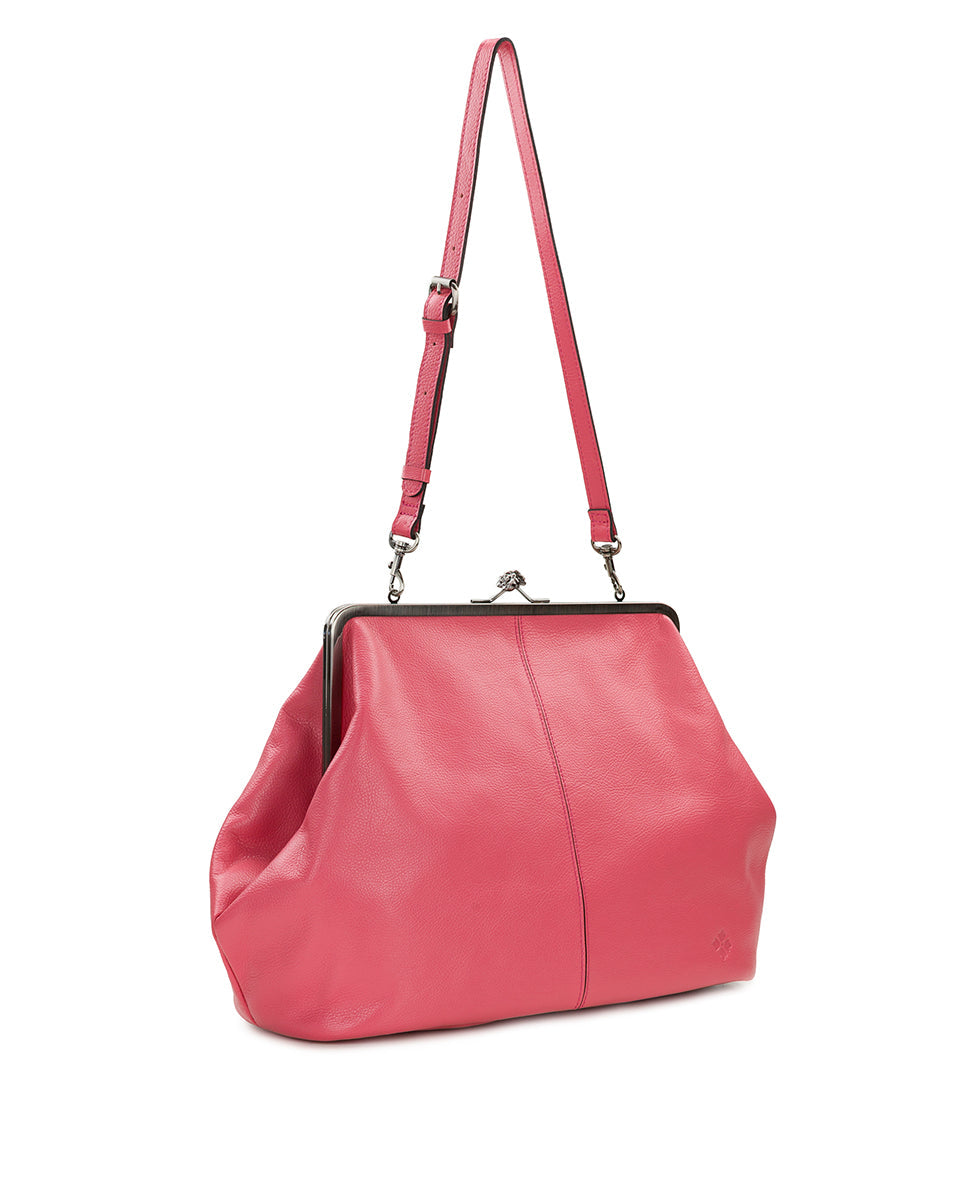 Patricia Nash Serafina Large Frame Bag - Rugged Natural Grain