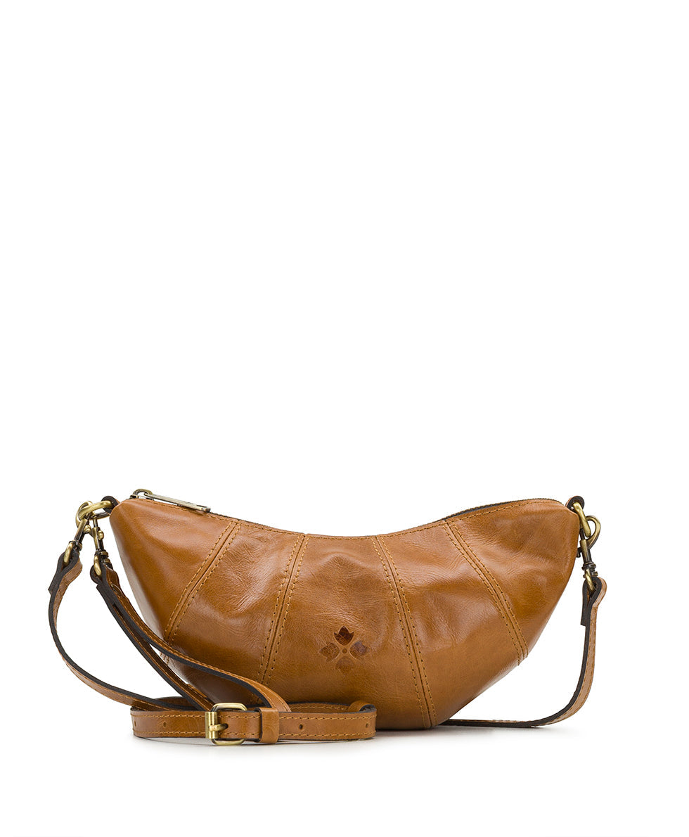 Patricia Nash Croissant Crossbody - Vintage Glazed Leather