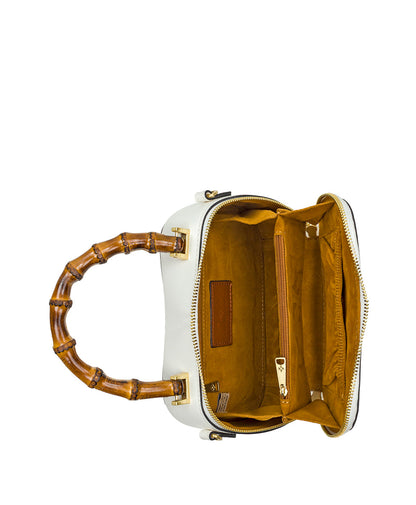 Patricia Nash Lara Top Handle Crossbody - Vintage Veg Tan Rose Tooled