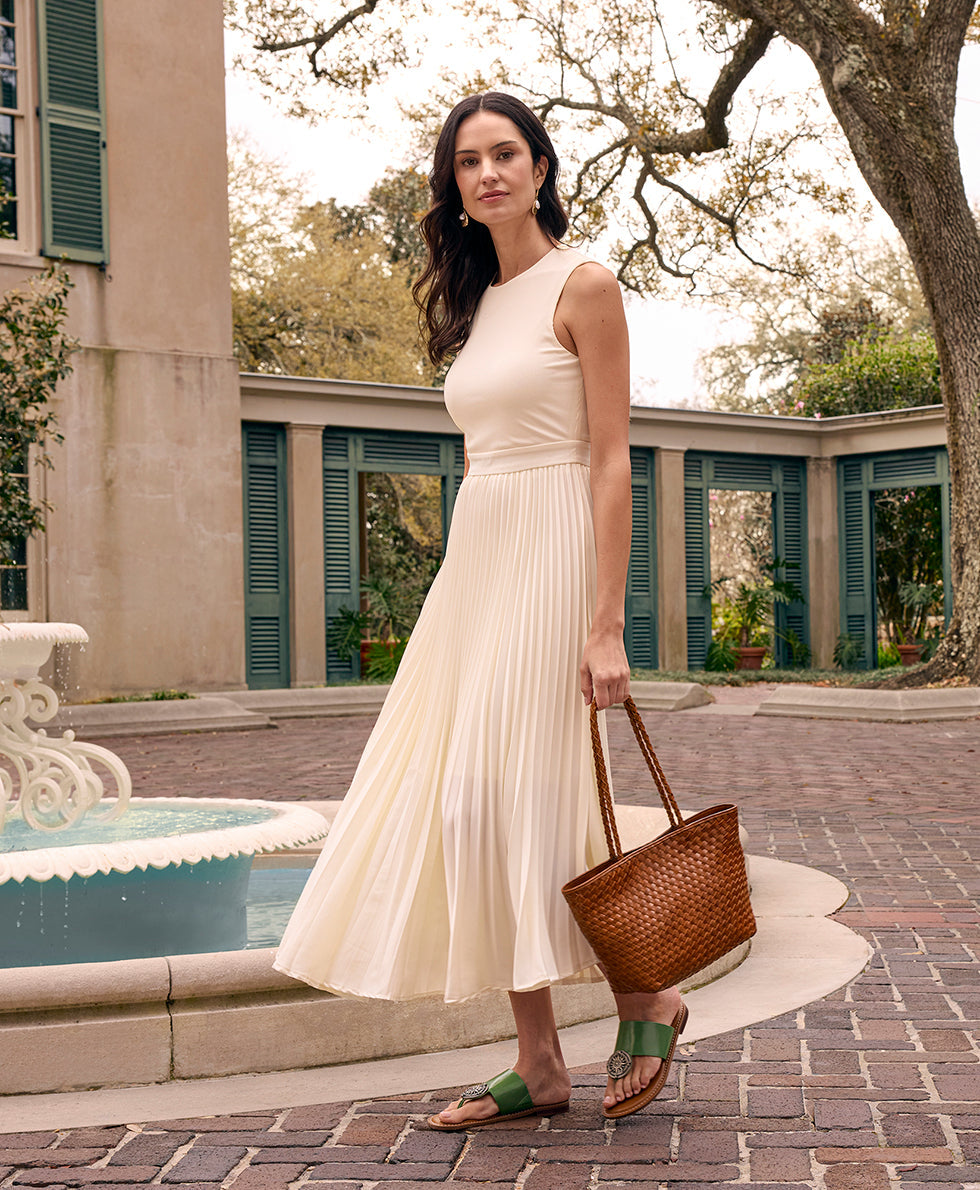 Patricia Nash Olivia Satchel Tote - Hand Stained Woven