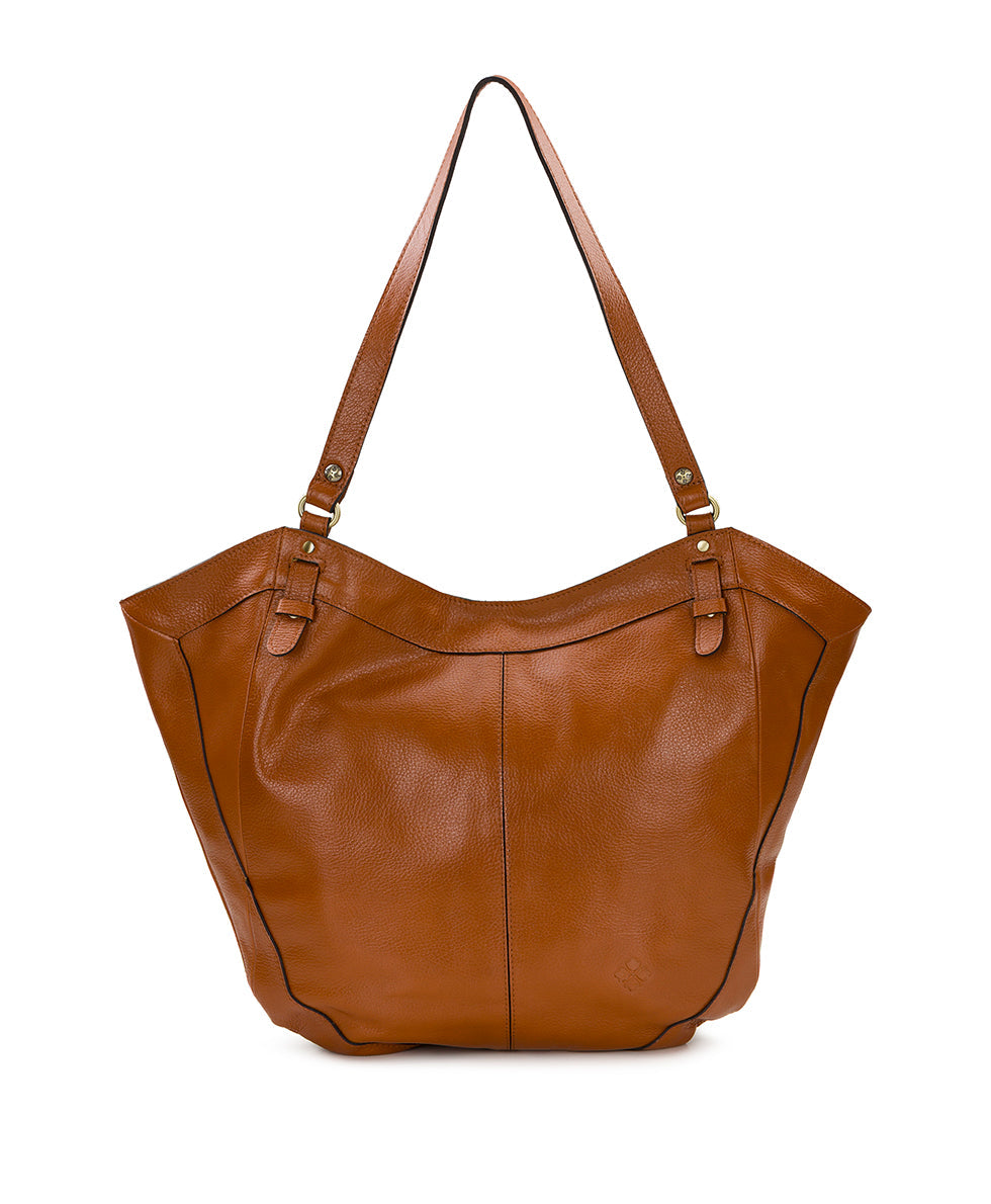 Patricia Nash Liliane Tote - Rugged Natural Grain Leather