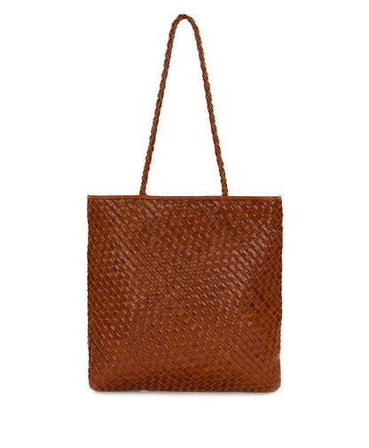 Patricia Nash Valence Tote - Hand Stained Woven