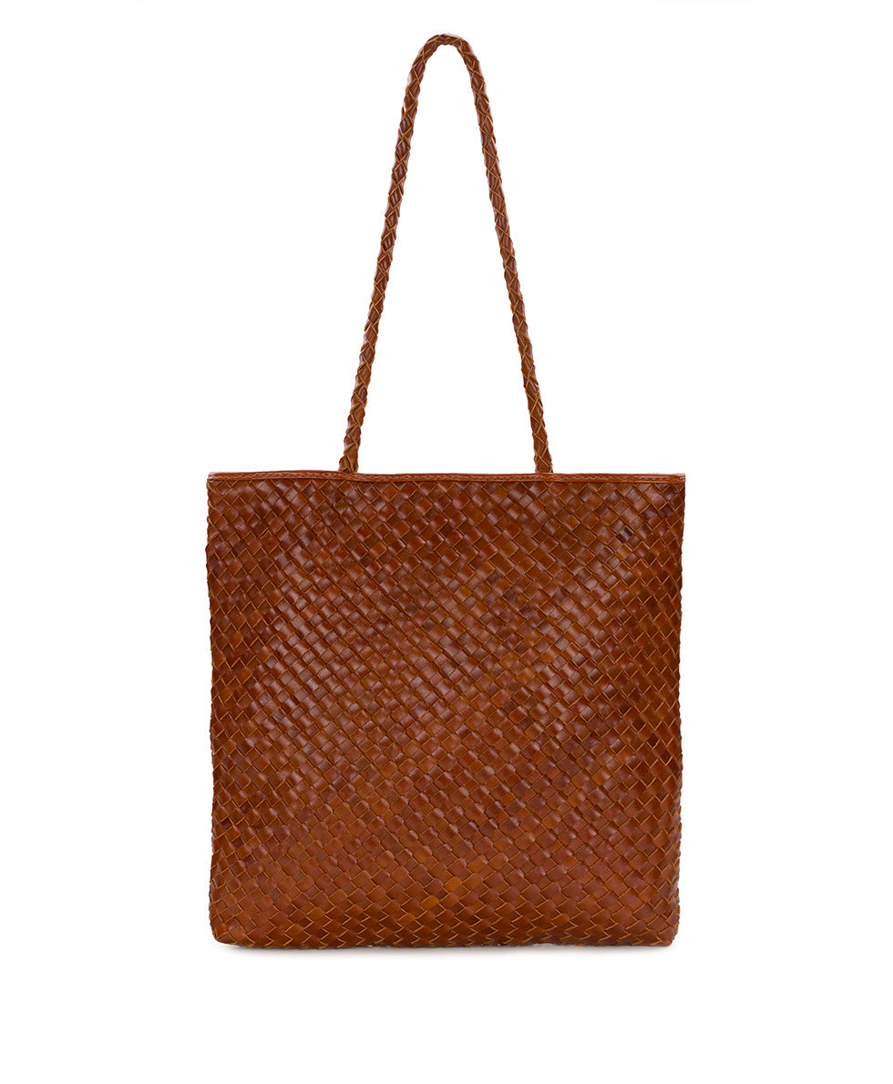 Patricia Nash Valence Tote - Hand Stained Woven