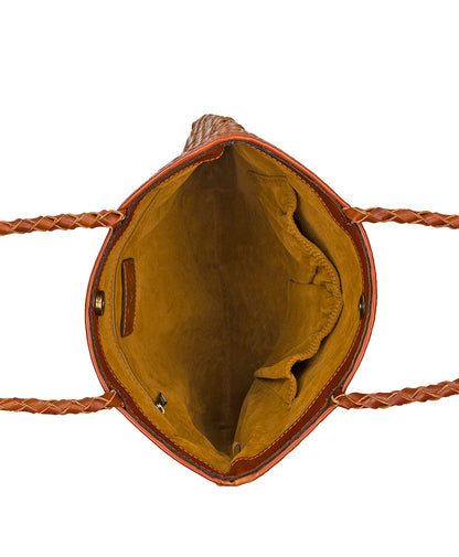 Patricia Nash Valence Tote - Hand Stained Woven