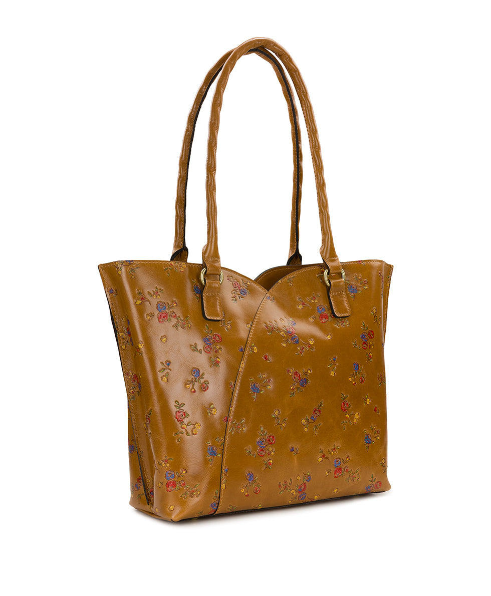 Patricia Nash Marion Tote - Fleur de Jardin Embossed
