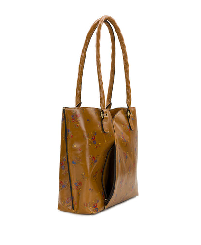 Patricia Nash Marion Tote - Fleur de Jardin Embossed