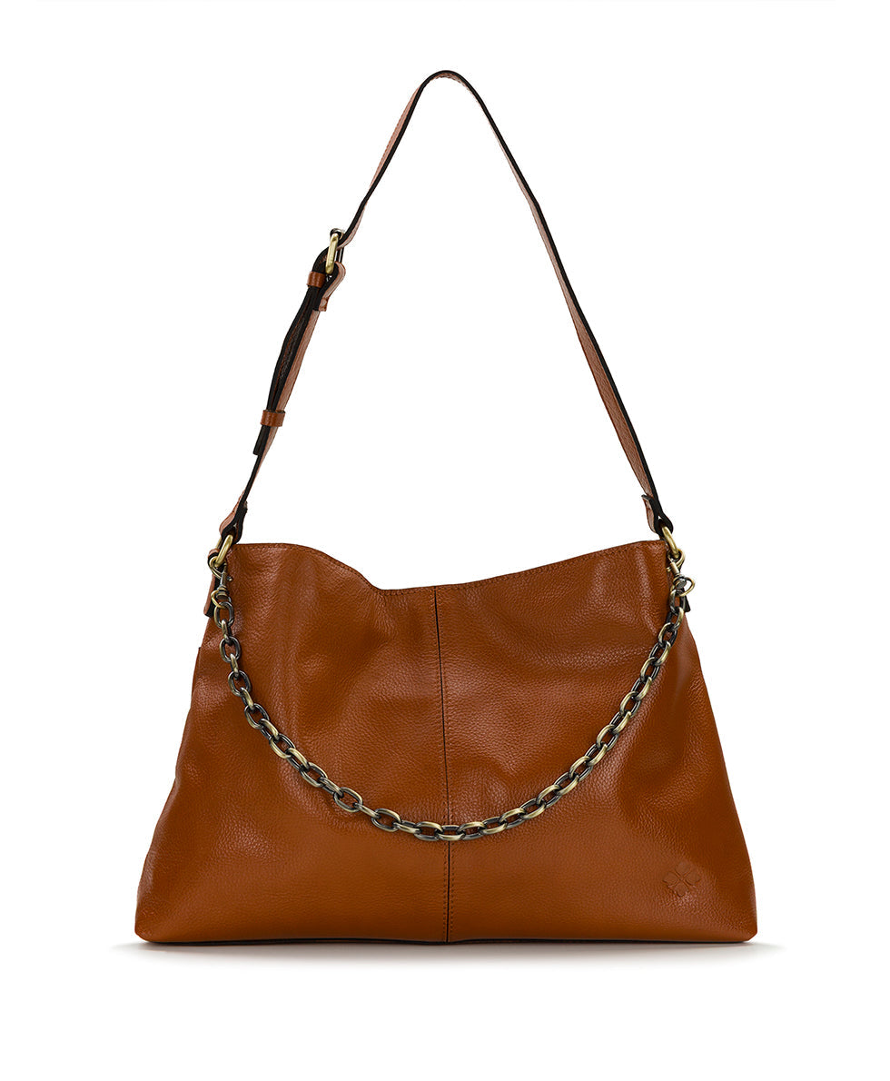 Patricia Nash Liora Slouchy Tote - Rugged Natural Grain Leather