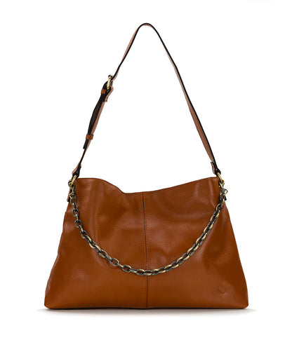 Patricia Nash Liora Slouchy Tote - Rugged Natural Grain Leather