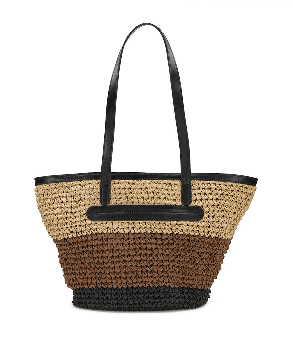 Patricia Nash Marconia Tote with Pom Pom Tassel - Specialty Woven