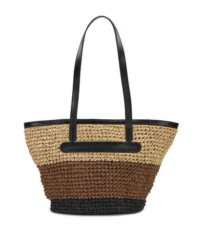 Patricia Nash Marconia Tote with Pom Pom Tassel - Specialty Woven
