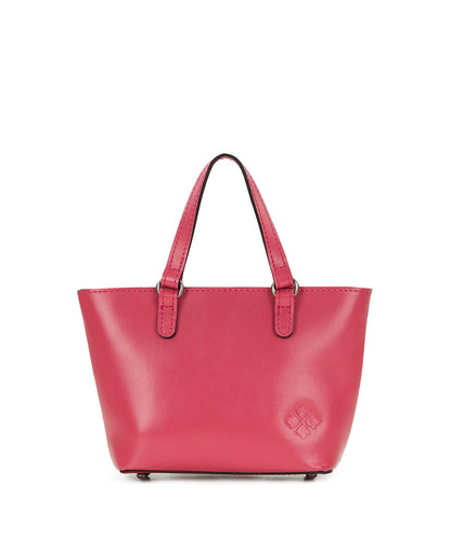 Patricia Nash Mini Verzi Chain Crossbody - Rose Spanish Raffia