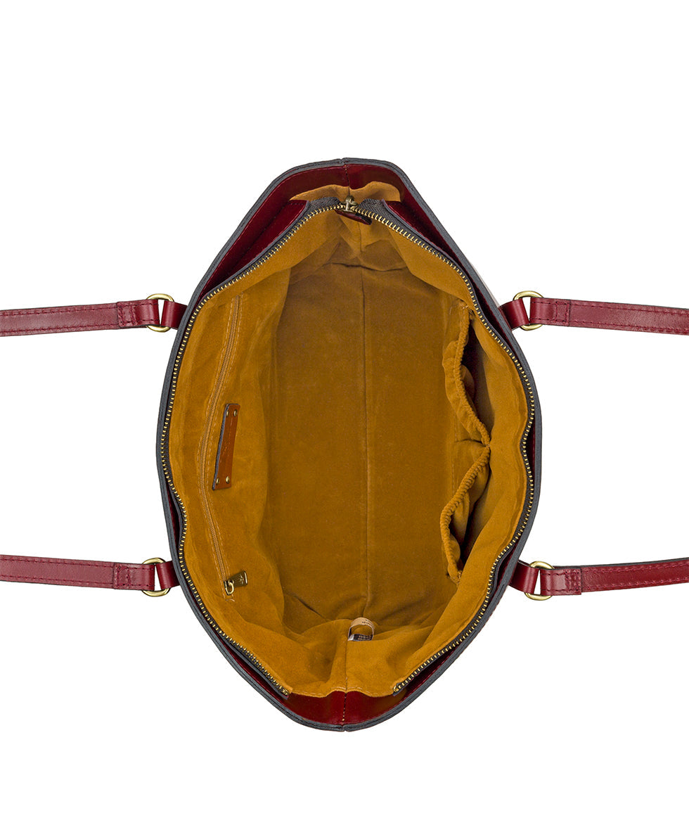 Patricia Nash Violetti Tote - Vintage Distressed Leather