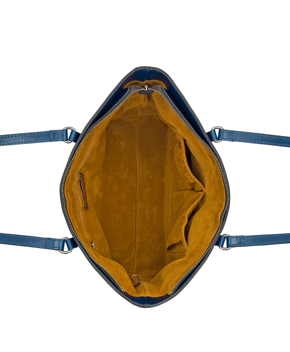 Patricia Nash Violetti Tote - Vintage Distressed Leather