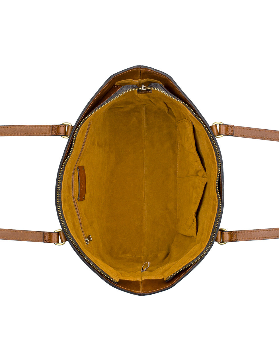 Patricia Nash Violetti Tote - Vintage Distressed Leather