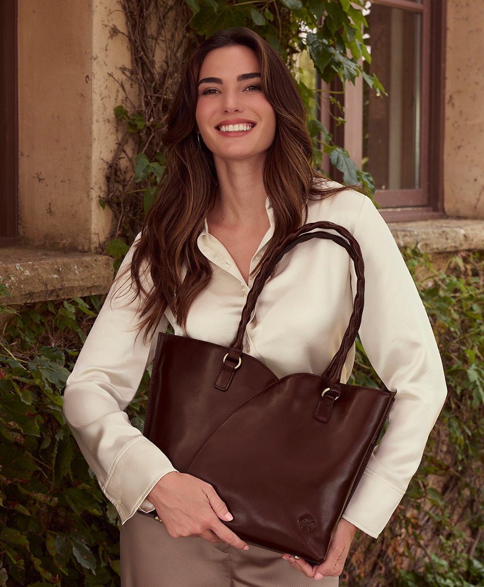Patricia Nash Marion Tote - Veg Tan Leather | Patricia Nash Designs