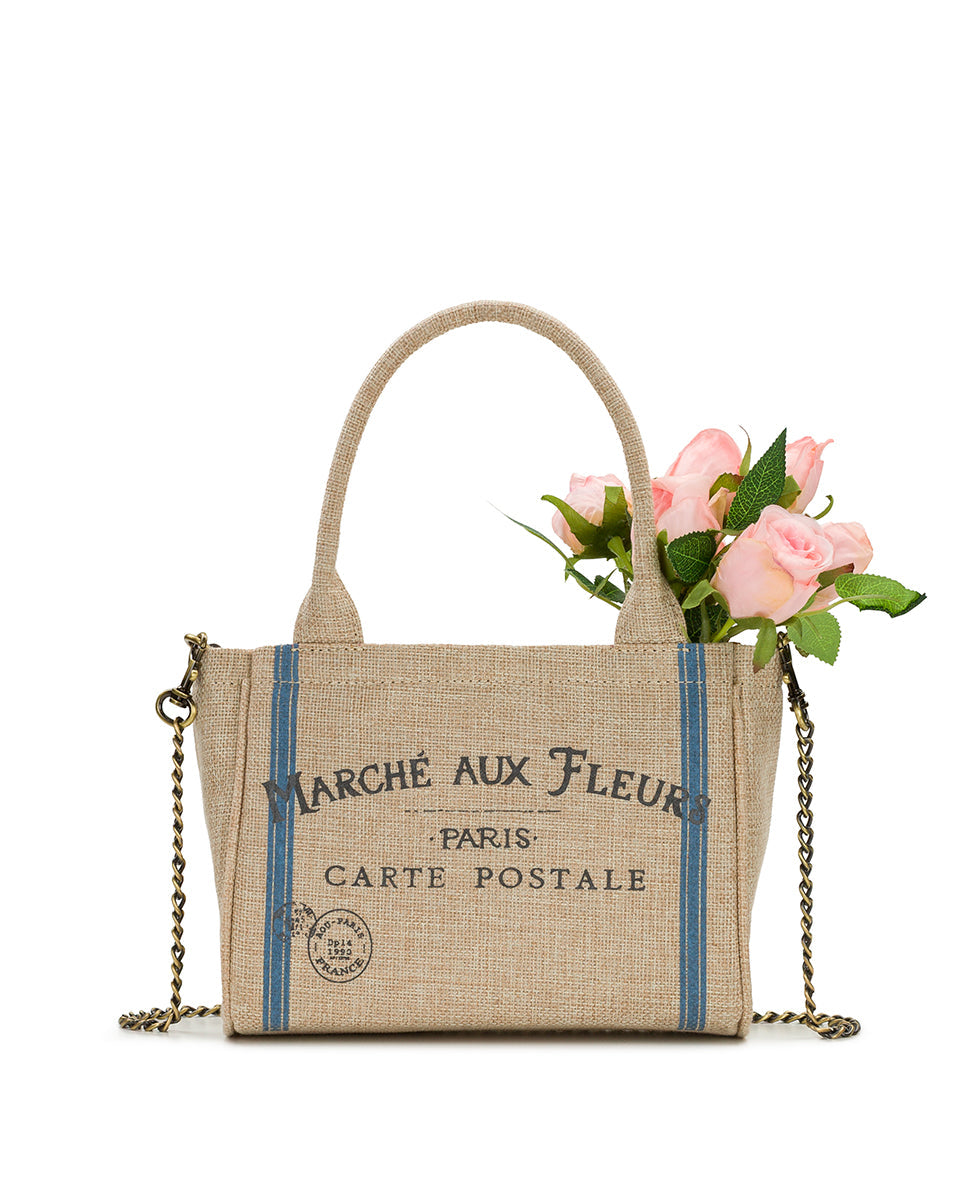 Patricia Nash Mini Parisian Market Tote Crossbody - Specialty Woven