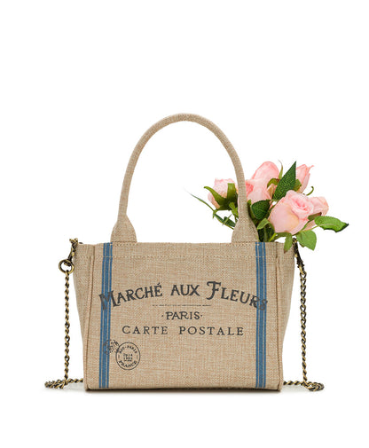 Patricia Nash Mini Parisian Market Tote Crossbody - Specialty Woven