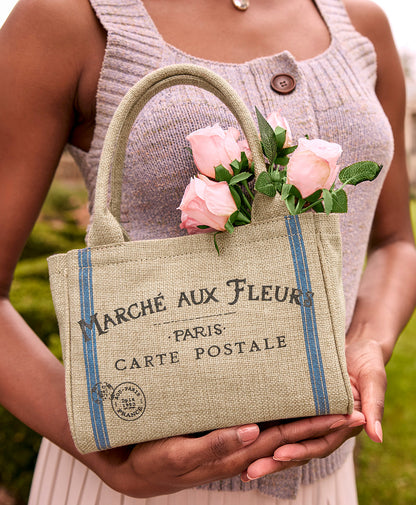 Patricia Nash Mini Parisian Market Tote Crossbody - Specialty Woven