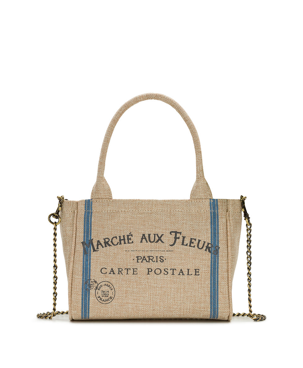 Patricia Nash Mini Parisian Market Tote Crossbody - Specialty Woven