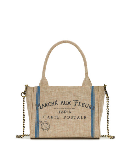 Patricia Nash Mini Parisian Market Tote Crossbody - Specialty Woven