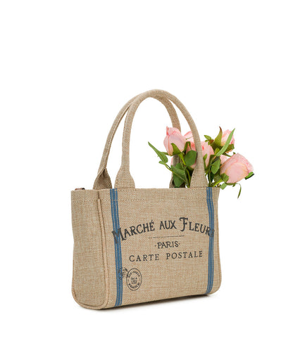 Patricia Nash Mini Parisian Market Tote Crossbody - Specialty Woven
