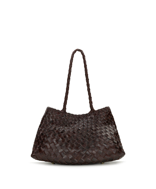 Patricia Nash Violaine Satchel - Hand Stained Woven