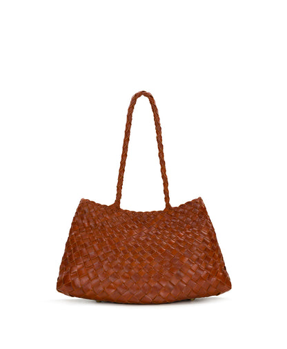 Patricia Nash Violaine Satchel - Hand Stained Woven