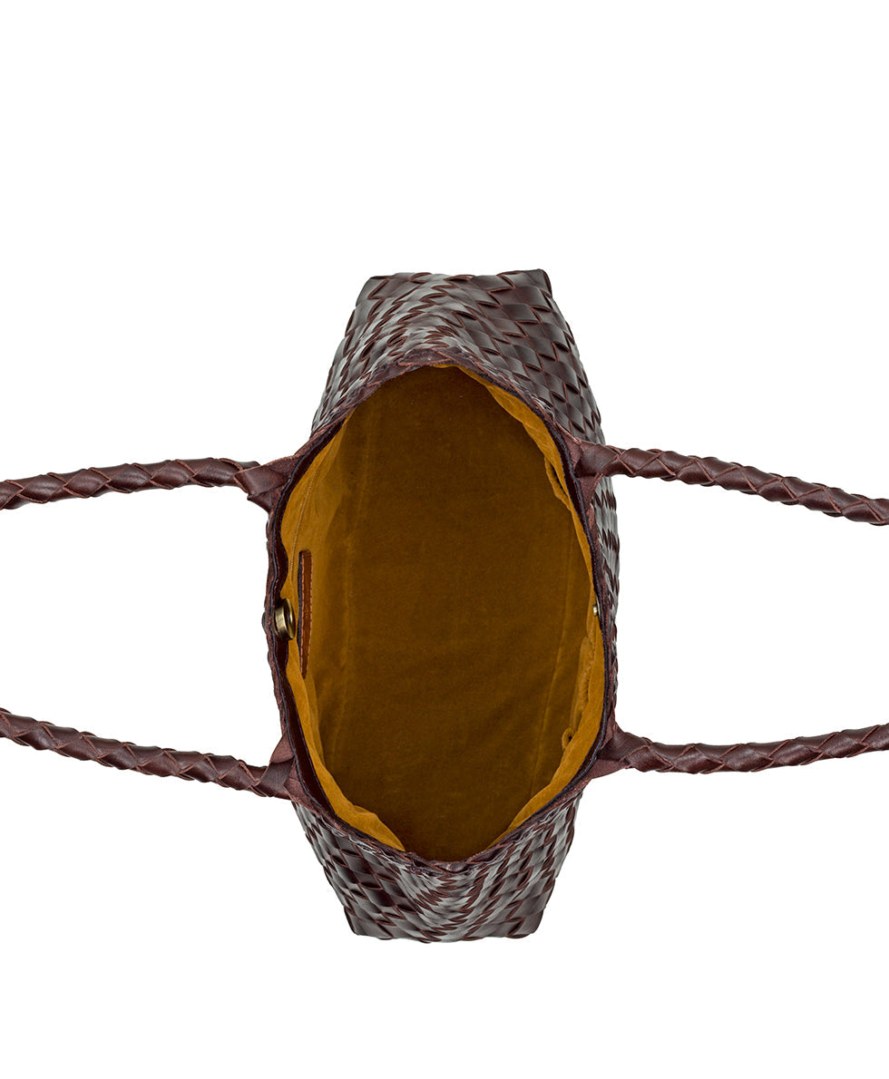 Patricia Nash Violaine Satchel - Hand Stained Woven