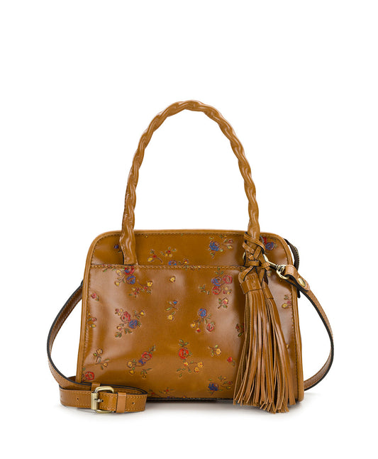 Patricia Nash Paris Satchel - Fleur de Jardin Embossed
