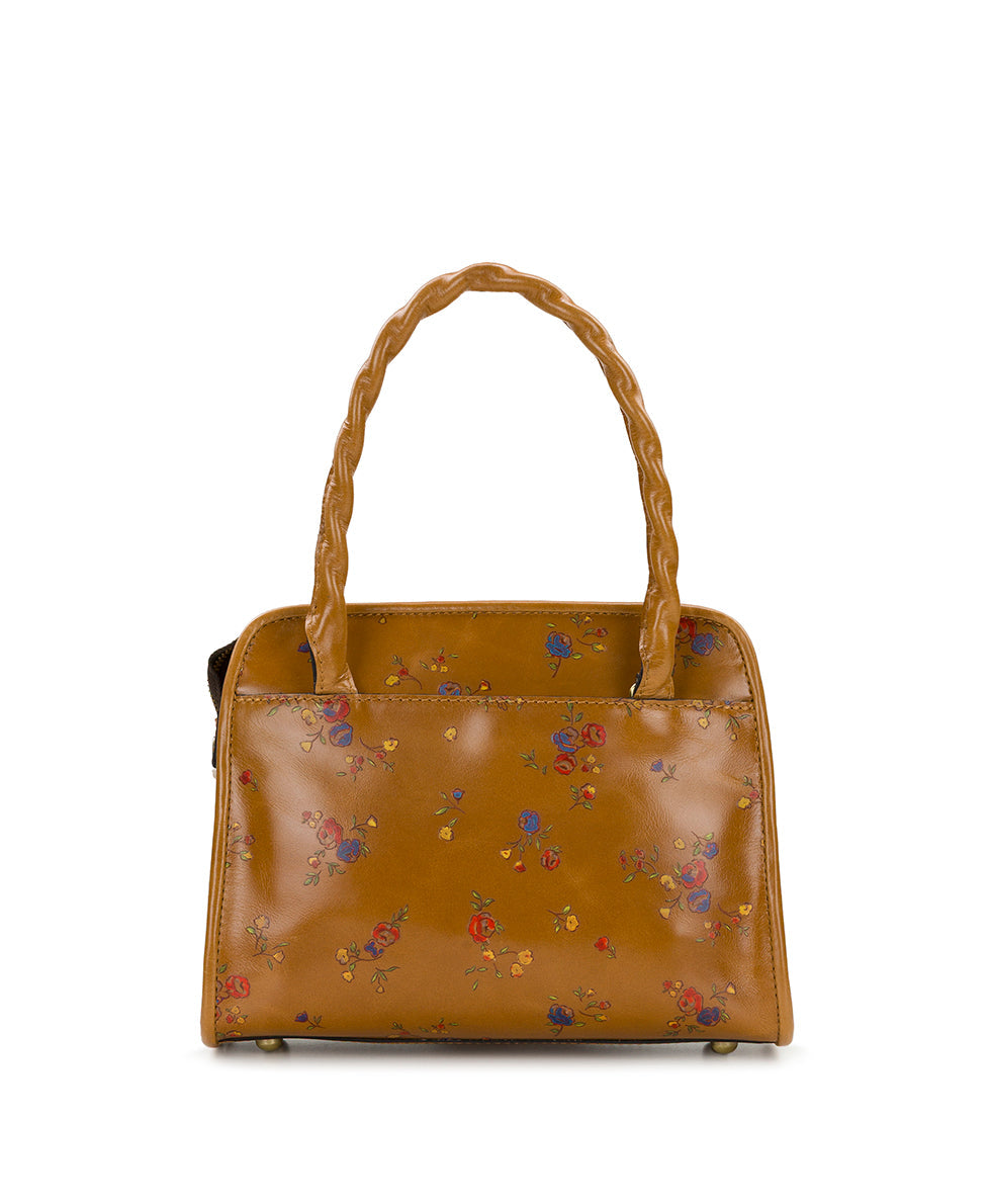 Patricia Nash Paris Satchel - Fleur de Jardin Embossed