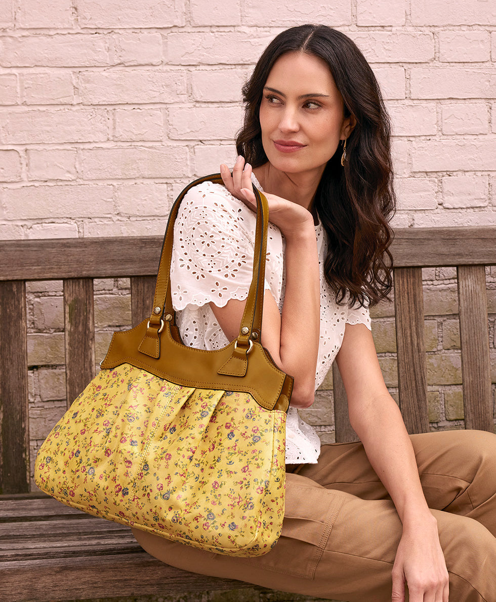 Patricia Nash Napoli Satchel - Fleur de Jardin