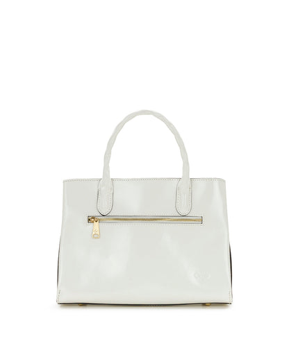 Patricia Nash Genovese Satchel - Vintage Veg Tan Rose Tooled