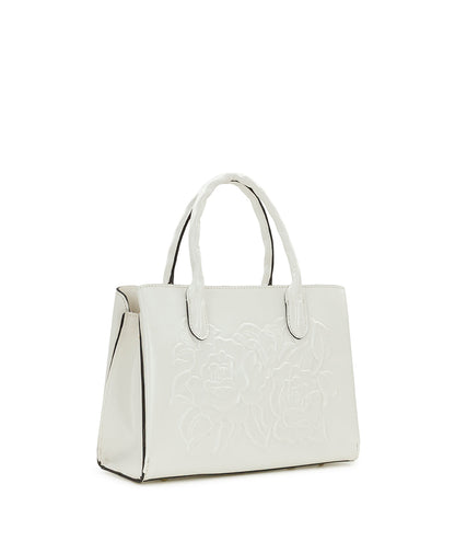 Patricia Nash Genovese Satchel - Vintage Veg Tan Rose Tooled