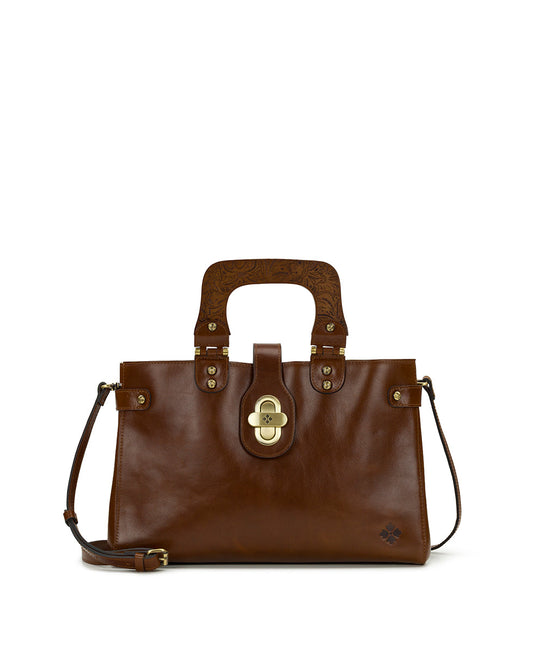 Patricia Nash Sancia Satchel - Vintage Distressed