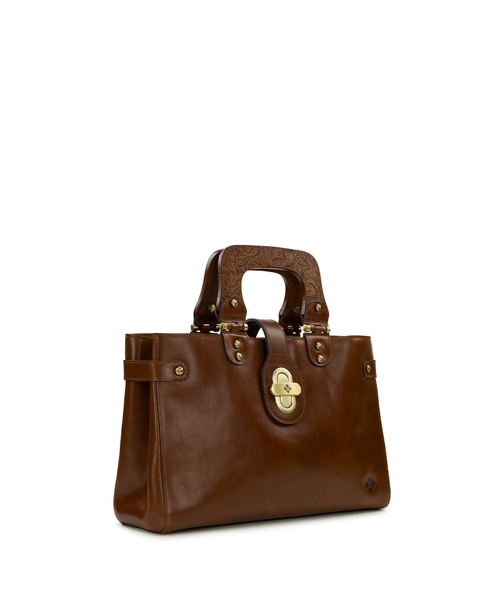 Patricia Nash Sancia Satchel - Vintage Distressed